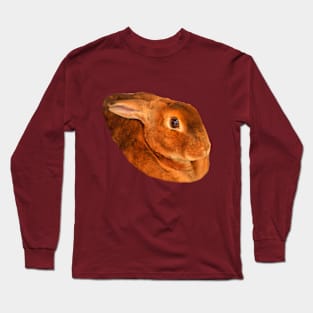 Rex Rabbit close up Long Sleeve T-Shirt